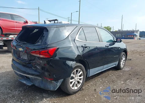 2022 Chevrolet Equinox Awd 2Fl из США, поврежденный, VIN 3GNAXTEV8NL100175